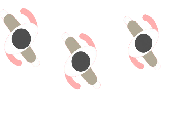 Estudiantes caminando en campus